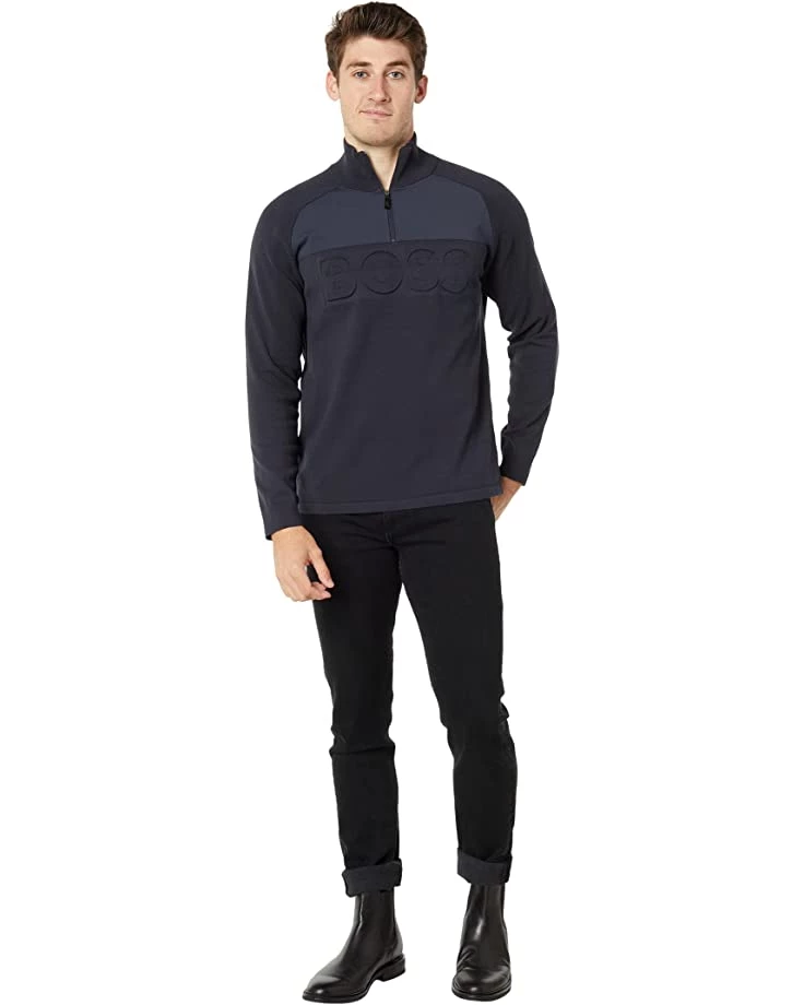 BOSS Zine 1/4 Zip Sweatshirt | Hoodies & Sweatshirts 6 BOSS Zine 1/4 Zip Sweatshirt | Hoodies & Sweatshirts - Image 4