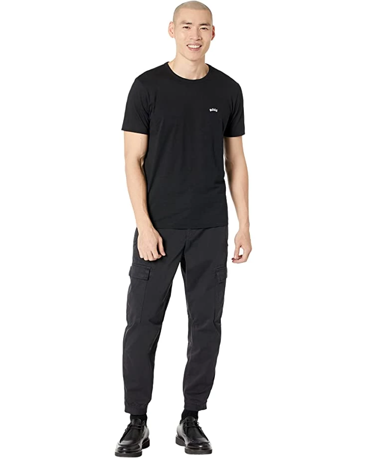 BOSS Tee Curved Regular Fit Jersey T-Shirt | Shirts & Tops 6 BOSS Tee Curved Regular Fit Jersey T-Shirt | Shirts & Tops - Image 4