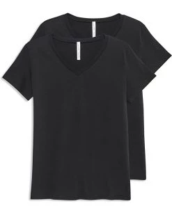 Jockey Cotton T-Shirt V-Neck 2-Pack | Shirts & Tops