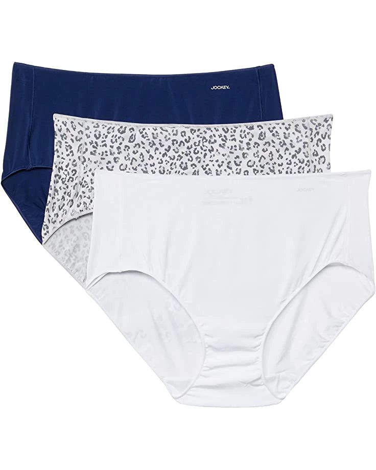 Jockey No Panty Line Promise Tactel Hip Brief 3-Pack | Underwear & Intimates 4 Jockey No Panty Line Promise Tactel Hip Brief 3-Pack | Underwear & Intimates - Image 2