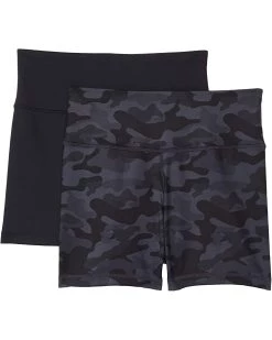 Jockey Active 2-Pack High-Waist Bike Shorts 5"