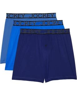 Jockey Active Microfiber Boxer 3-Pack | Underwear