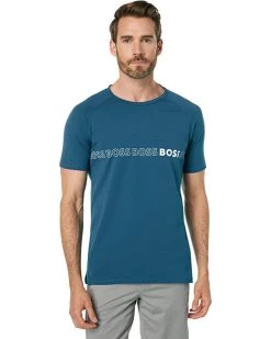 BOSS T-Shirt RN Slim Fit with Sun Protection | Swimwear