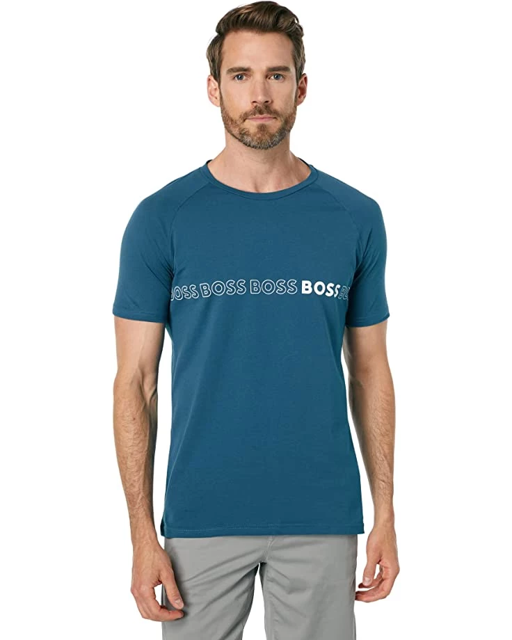 BOSS T-Shirt RN Slim Fit with Sun Protection | Swimwear 3 BOSS T-Shirt RN Slim Fit with Sun Protection | Swimwear