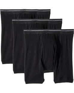 Jockey 100% Cotton Classic Knits Full Rise Boxer Brief 3-Pack | Underwear