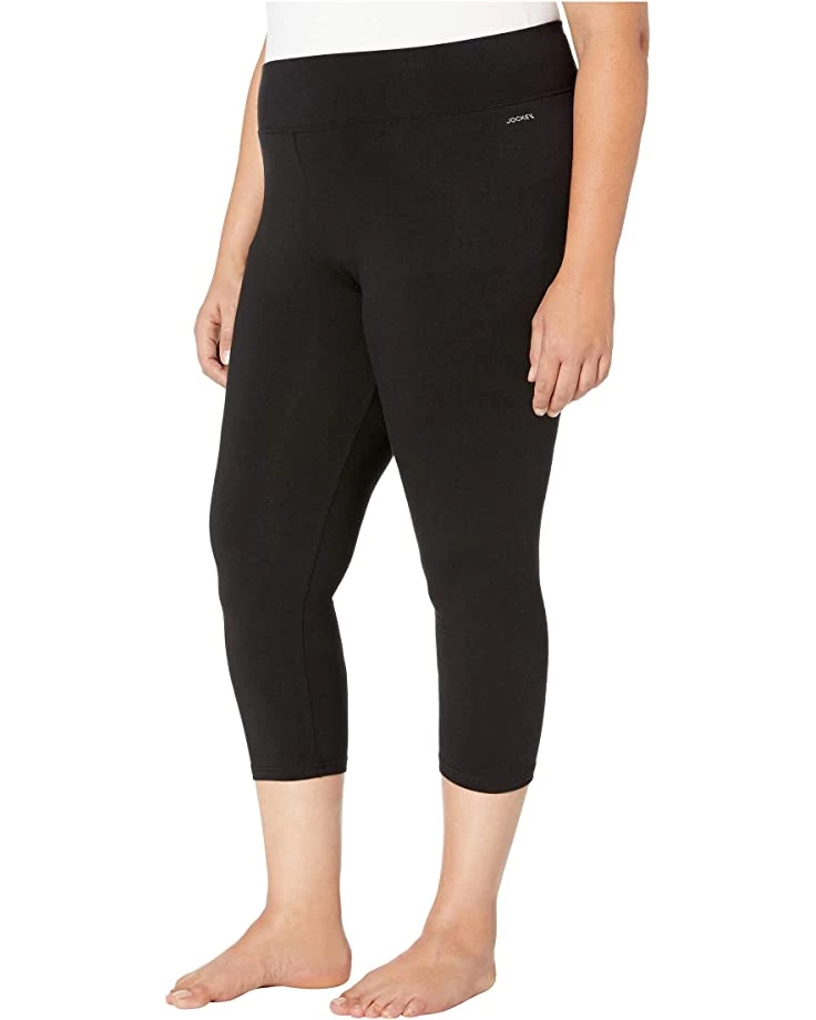 Jockey Active Plus Size Capri Leggings | Pants 4 Jockey Active Plus Size Capri Leggings | Pants - Image 2