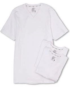 Jockey Cotton Slim Fit V-Neck Neck T-Shirt 3-Pack | Shirts & Tops