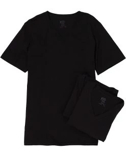Jockey Cotton V-Neck T-Shirt 3-Pack | Shirts & Tops