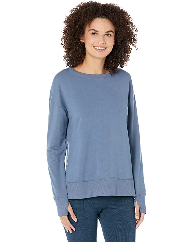 Jockey Active Recycled French Terry Side Slit Sweatshirt | Hoodies & Sweatshirts 7 Jockey Active Recycled French Terry Side Slit Sweatshirt | Hoodies & Sweatshirts - Image 5