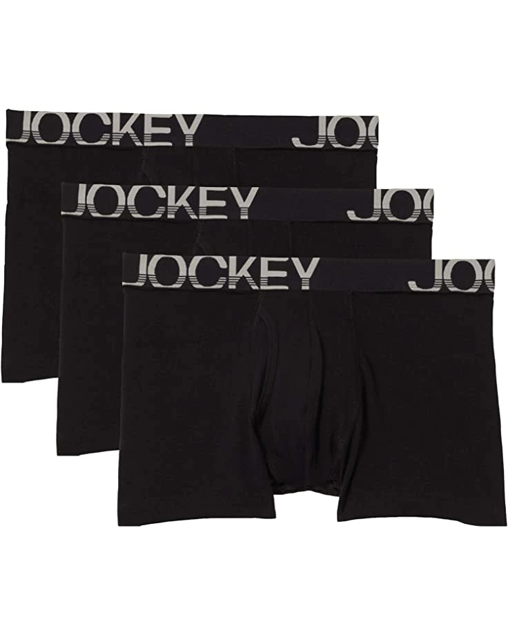 Jockey Active Stretch Boxer Brief 3-Pack | Underwear 3 Jockey Active Stretch Boxer Brief 3-Pack | Underwear