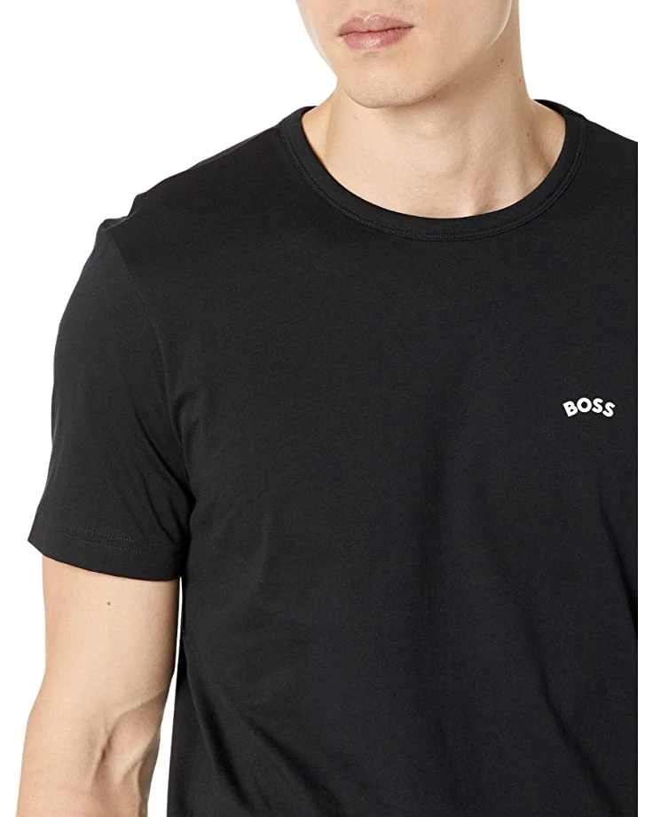 BOSS Tee Curved Regular Fit Jersey T-Shirt | Shirts & Tops 5 BOSS Tee Curved Regular Fit Jersey T-Shirt | Shirts & Tops - Image 3