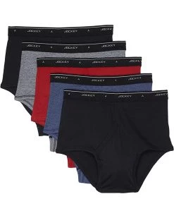 Jockey Classic Bonus Pack Full-Rise Brief (4-Pack + 1 Free) | Underwear