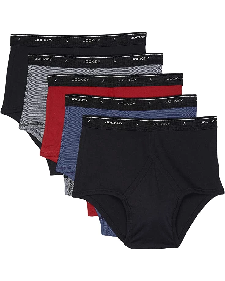 Jockey Classic Bonus Pack Full-Rise Brief (4-Pack + 1 Free) | Underwear 3 Jockey Classic Bonus Pack Full-Rise Brief (4-Pack + 1 Free) | Underwear