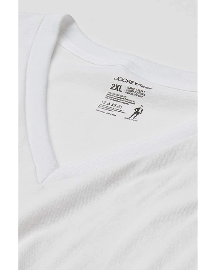 Jockey V-Neck T-Shirt 6-Pack | Shirts & Tops 4 Jockey V-Neck T-Shirt 6-Pack | Shirts & Tops - Image 2