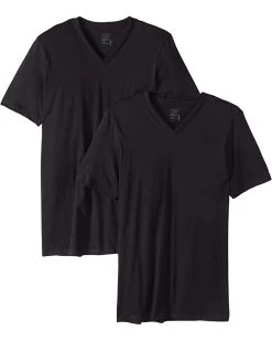 Jockey Tall Man Cotton V-Neck 2-Pack | Shirts & Tops