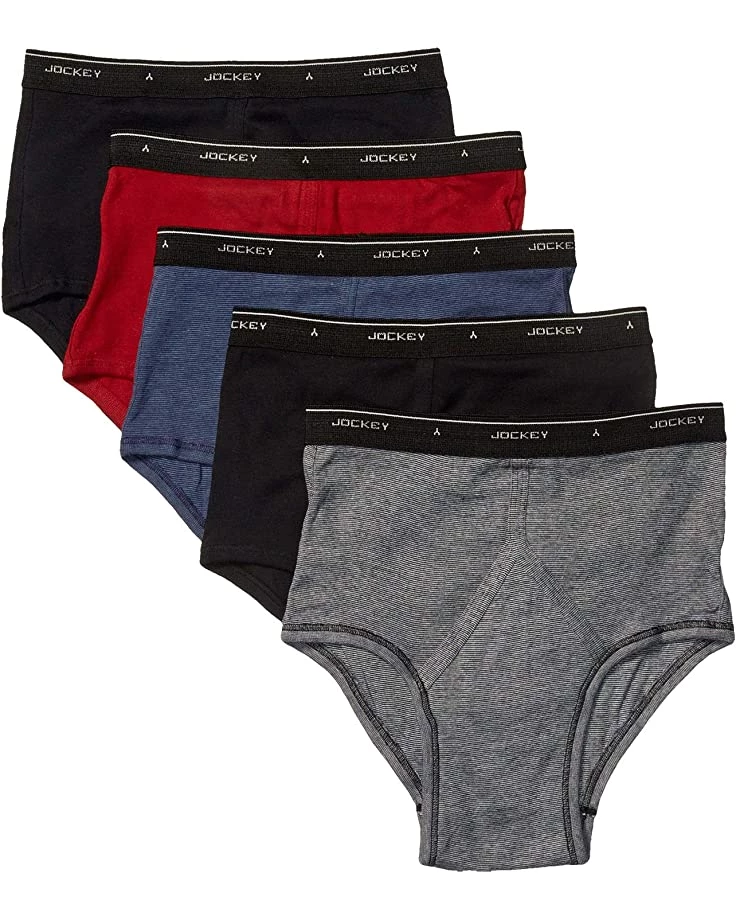 Jockey Classic Bonus Pack Full-Rise Brief (4-Pack + 1 Free) | Underwear 4 Jockey Classic Bonus Pack Full-Rise Brief (4-Pack + 1 Free) | Underwear - Image 2