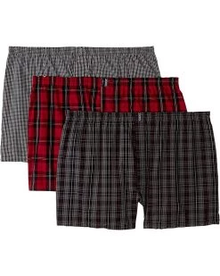 Jockey Classic Wovens Full Cut Boxer 3-Pack | Underwear