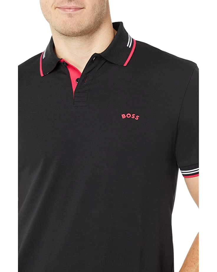 BOSS Paul Curved Polo | Shirts & Tops 5 BOSS Paul Curved Polo | Shirts & Tops - Image 3