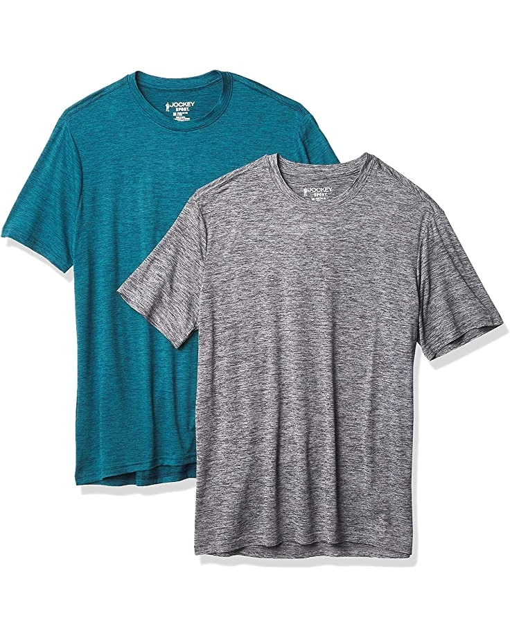 Jockey Men's Classic Short Sleeve Space Dye T-Shirt | Shirts & Tops 4 Jockey Men's Classic Short Sleeve Space Dye T-Shirt | Shirts & Tops - Image 2