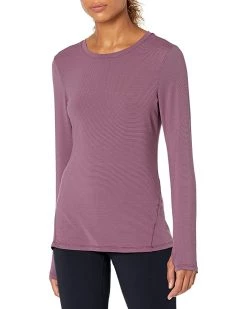 Jockey Women's Long Sleeve Brushed Stripe Pullover | Shirts & Tops -Cheap Jockey Store 81wRuKB tS. AC SR736920