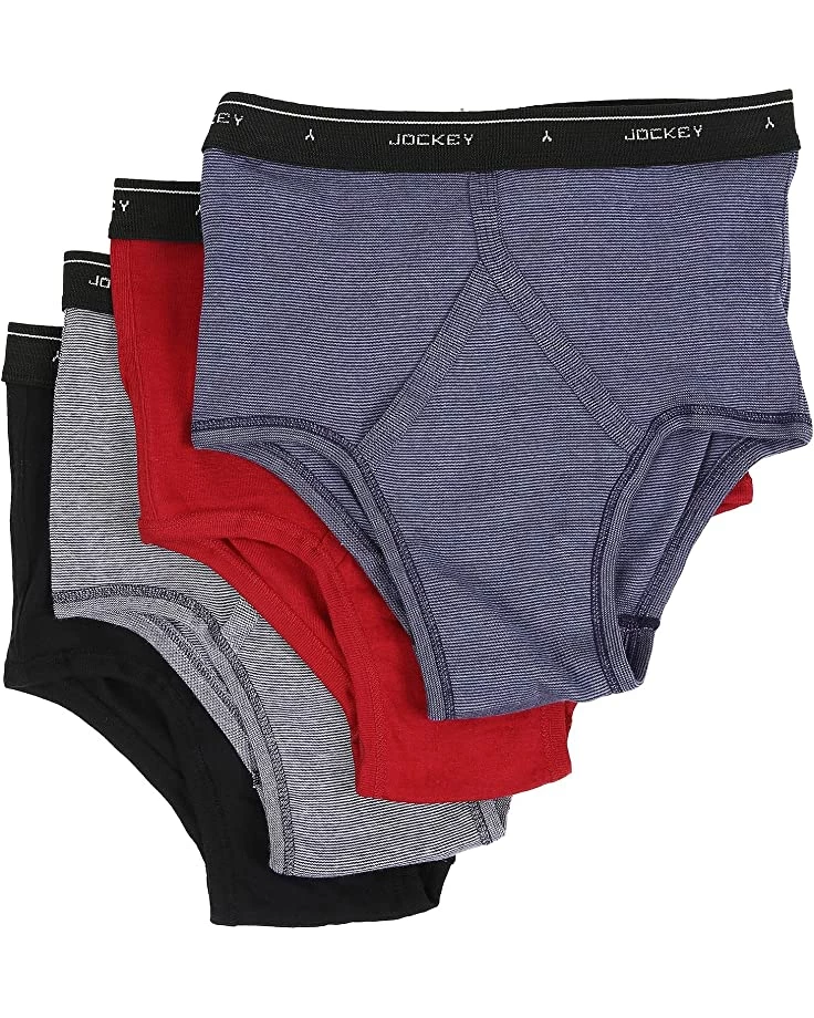 Jockey Cotton Full-Rise Brief 4-Pack | Underwear 5 Jockey Cotton Full-Rise Brief 4-Pack | Underwear - Image 3